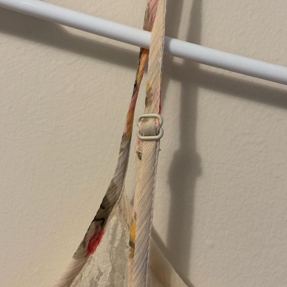 Band of Gypsies Cream Sundress with Spaghetti Straps Size L - Picture 8 of 10